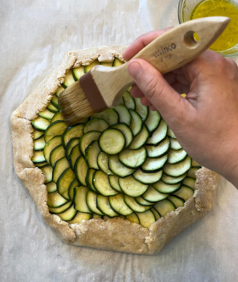 Zucchini Ricotta Tart