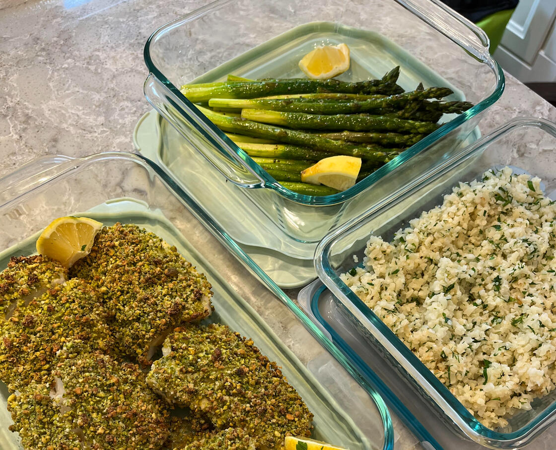 Pistachio-Crusted Cod